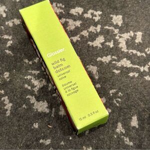 NWT Glossier Balm Dot Com Universal Salve / Lip Balm / Wild Fig